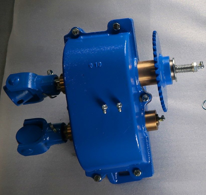Silo unloader gearbox